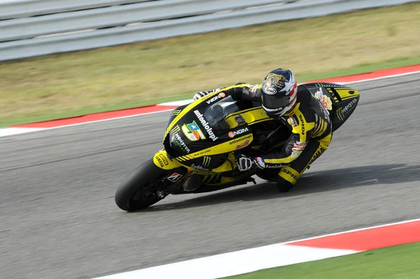 Misano Italy 2011 American Yamaha Tech3 Rider Colin Edwards 2011 — 스톡 사진