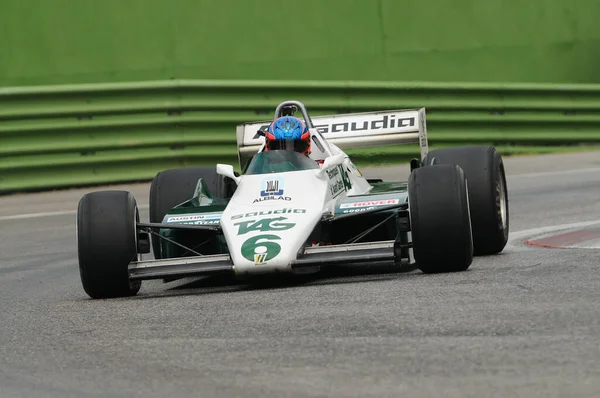 Imola June 2012 Unknown Run Classic Car 1982 Williams Keke — Stock Photo, Image