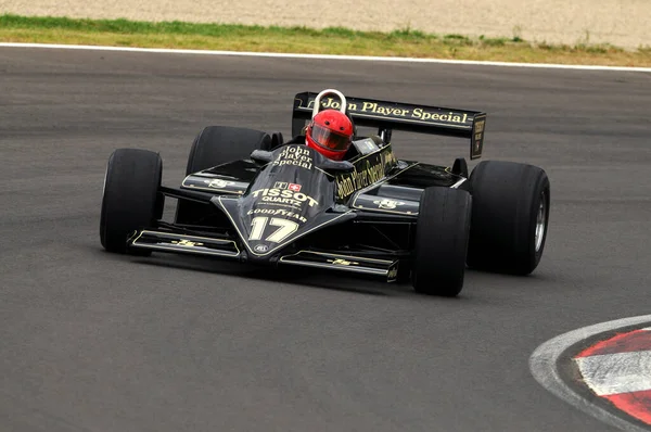 Imola Június 2012 Ismeretlen Fut Classic Car 1982 Lotus Elio — Stock Fotó