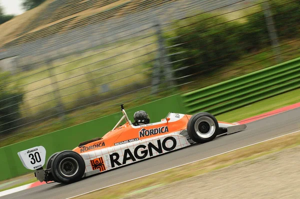 Imola Junho 2012 Corrida Desconhecida Classic Car 1982 Setas Siegfried — Fotografia de Stock