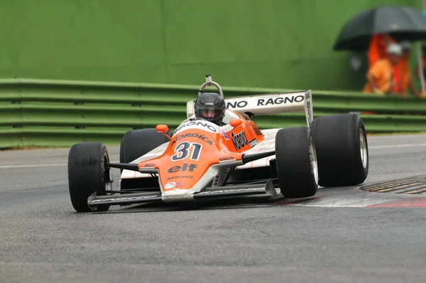 Imola Junho 2012 Corrida Desconhecida Classic Car 1982 Setas Siegfried — Fotografia de Stock