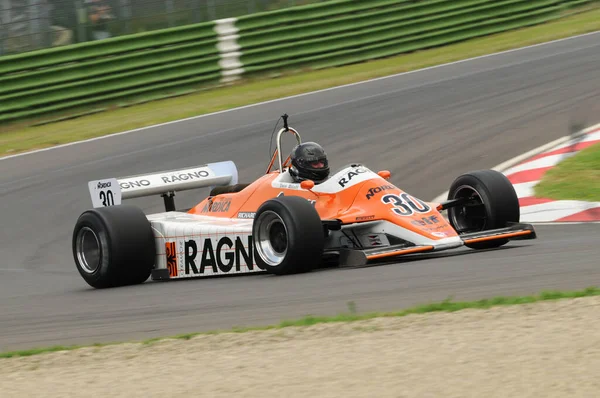 Imola Junho 2012 Corrida Desconhecida Classic Car 1982 Setas Siegfried — Fotografia de Stock