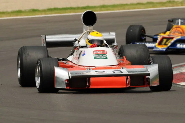 Imola Juni 2012 Onbekend Hardlopen Classic Car 1974 Trojan Tauranac — Stockfoto