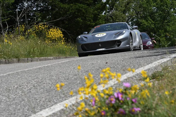 Panzano Chianti Italy Junio 2021 Unknown Drives Ferrari 812 Gts — Foto de Stock