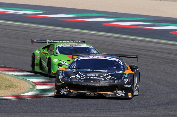 Circuito Mugello Itália Julho 2016 Ferrari 488 Gt3 Super Gt3 — Fotografia de Stock