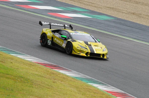Circuito Mugello Italia Julio 2016 Lamborghini Huracan Gt3 Super Gt3 — Foto de Stock
