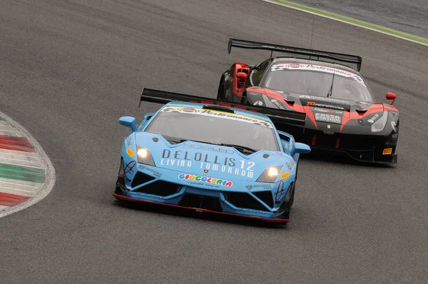 Circuito Mugello Itália Julho 2016 Lamborghini Gallardo Gt3 Imperiale Racing — Fotografia de Stock