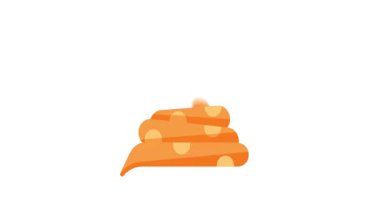 Dinamik turuncu konuşma baloncuğu modern iletişim ve canlı ifade