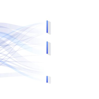 Asgari Dikey Elementler, Modern Teknoloji ve Dijital İletişim Tasarımı ile Soyut Mavi Akış Çizgileri Arkaplanı