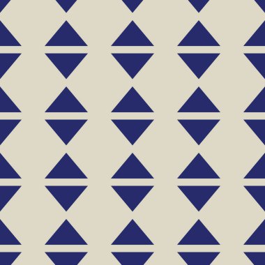 Klasik Art Deco Kusursuz Desen. Soyut mavi elementli geometrik dekoratif. Retro arkaplan.