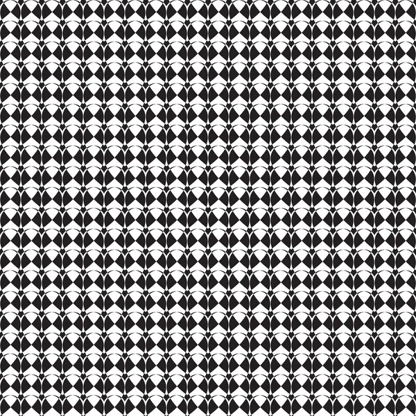 흑백 배경입니다. 끝 없는 추상적인 패턴입니다. 기하학적 완벽 한 배경. — 스톡 벡터
