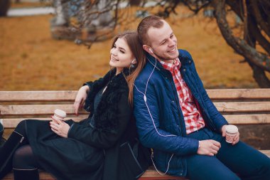 Birbirine aşık çift