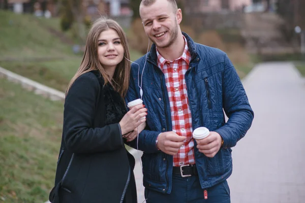 Par förälskade — Stockfoto