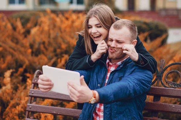 Par förälskade — Stockfoto