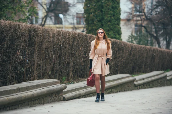 Pretty girls on a walk — Stock Photo, Image