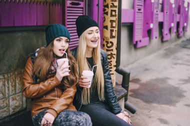 güzel moda kızlar açık