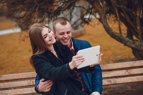 Par förälskade — Stockfoto