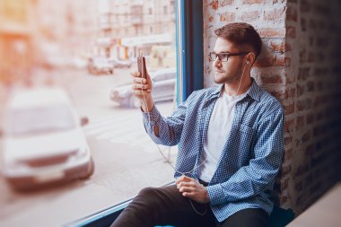 seven çift bir Café