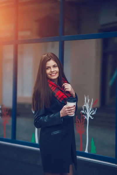 Pretty girls on a walk — Stock Photo, Image