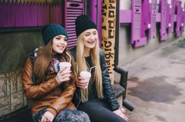 güzel moda kızlar açık