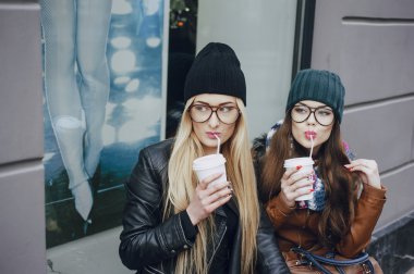 güzel moda kızlar açık