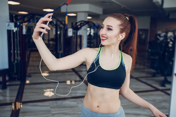 Fitness ragazza HD — Foto Stock