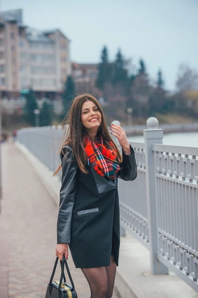 Pretty girls on a walk — Stock Photo, Image