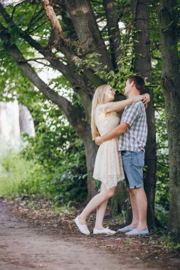 Birbirine aşık çift