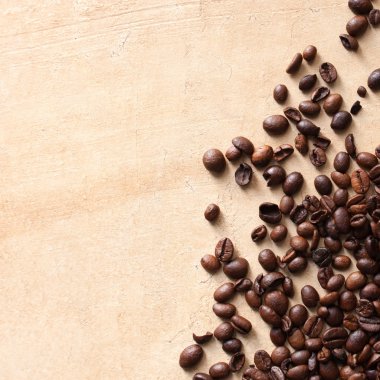 kahve çekirdekleri ile kopya alanı