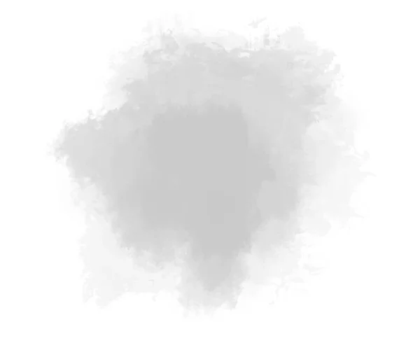 白のモノクロームウェットスポット 手描きオブジェクト — ストックベクタ