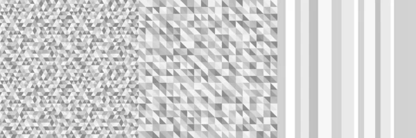 Ensemble Motifs Rayés Fond Abstrait Sans Couture Avec Nombreuses Lignes — Image vectorielle