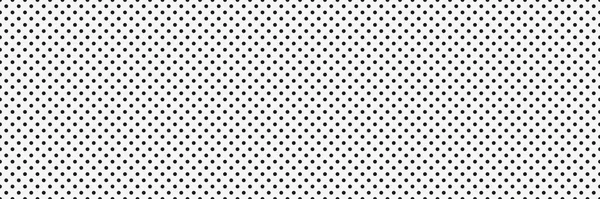 Seamless Dotted Background Abstract Dot Wallpaper Polka Pattern Black White — Stock Vector