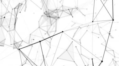 Noktalı ve çizgili siyah ve beyaz çokgen boşluk