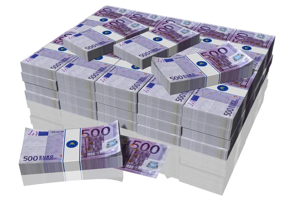 더미 500 유로 지폐 — 스톡 사진