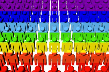 Halklar renkleri bayrak barış 01