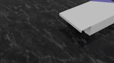 Videolar. Üç boyutlu illüstrasyon. Kapsüllerde ilaç paketleri var..