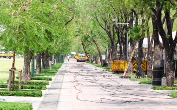 Zachte ongericht park van Bangkok, Thailand. — Stockfoto