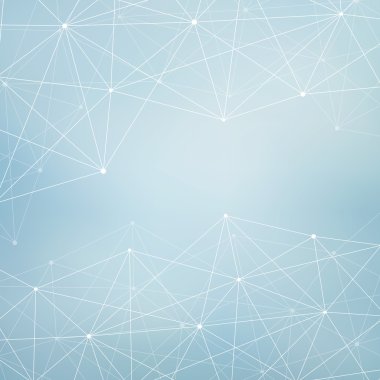 Dna ve nöronlar yapısı molekül. Arka plan. Tıp, bilim, teknoloji. Vektör çizim tasarımınız için