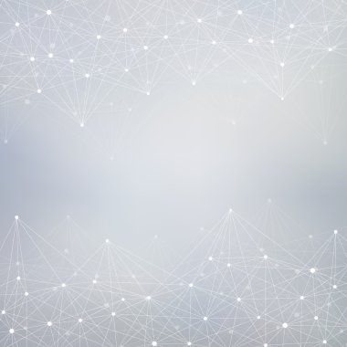 Dna ve nöronlar yapısı molekül. Arka plan. Tıp, bilim, teknoloji. Vektör çizim tasarımınız için