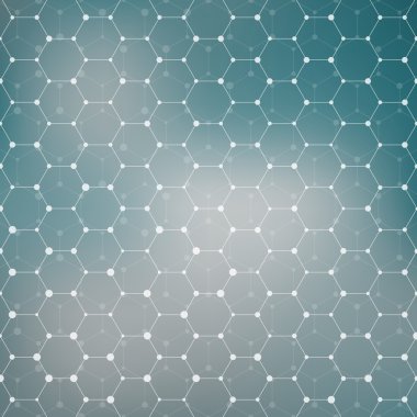 Bağlantı yapısı. Molekülün Dna ve nöronlar. Arka plan. Tıp, bilim teknoloji. Vektör çizim tasarımınız için.