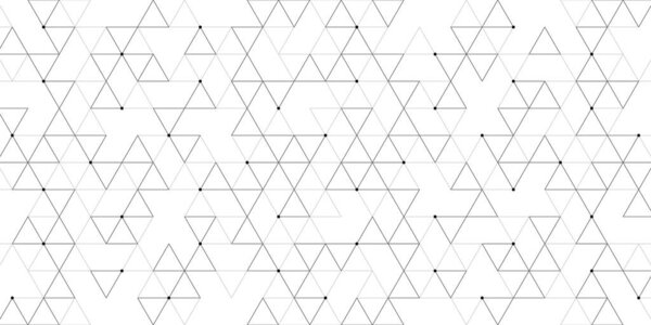 Abstract vector background with a seamless geometric pattern of simple triangle shapes. Stylish vector texture.
