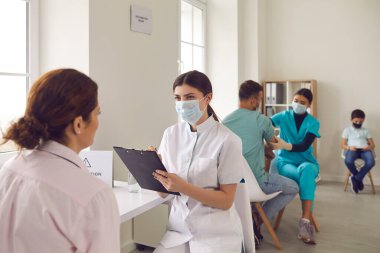 Klinik konseptinde COVID-19 'a karşı aşı