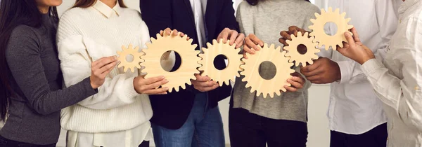 Trabalho em equipe, parceria, conceito de cooperação internacional — Fotografia de Stock