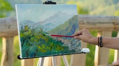 Yeni peyzaj resmi çoktan hazır.