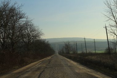 Kırsal kesimde kırsal yol