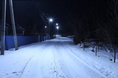 Sokak ışıklarının gece görüşü