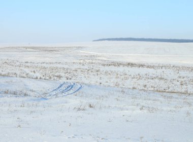 Kış peyzaj alanları ve çayırlar