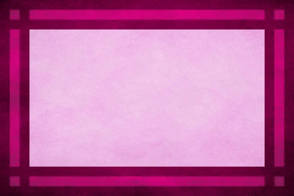 Donker Magenta Grunge Frame Rond Een Roze Textuur Perkament Achtergrond — Stockfoto