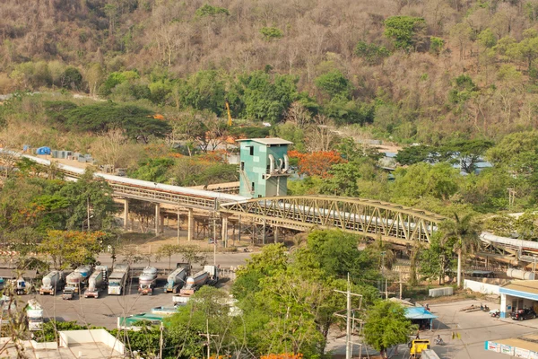 Structure du convoyeur à bande — Photo