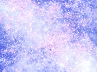 ışıl ışıl uzay tarzı resimleme materyali